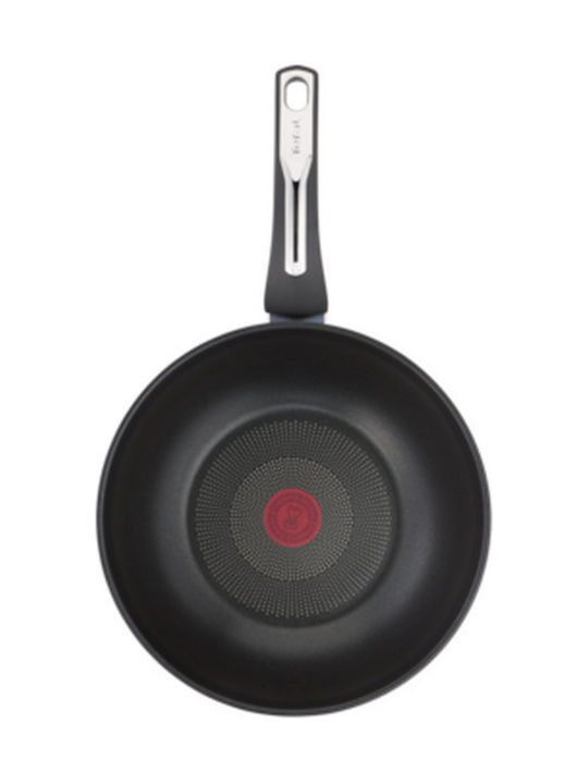 Tefal Emotion Wok από Ανοξείδωτο Ατσάλι με Αντικολλητική Επίστρωση 28cm E30019 - Image 6