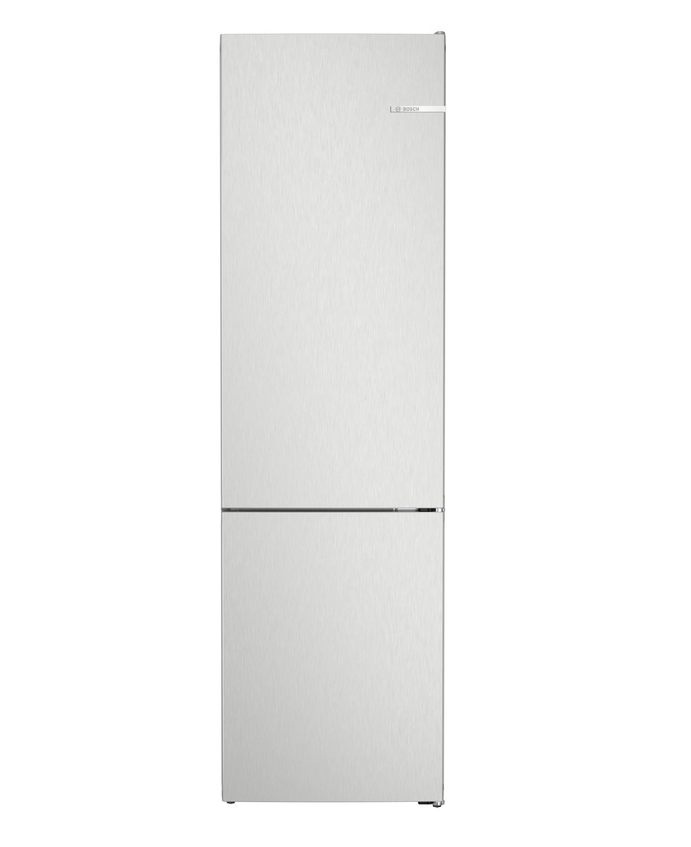 Bosch Ψυγειοκαταψύκτης 368lt Total NoFrost Υ201xΠ60xΒ66εκ. Ασημί KGN39VIDB