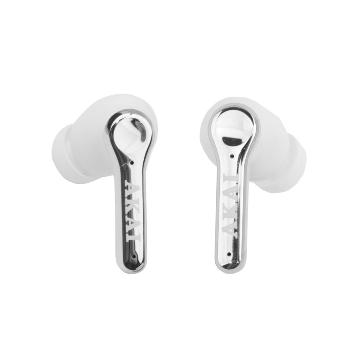 Akai BTE-J600W In-ear Bluetooth Handsfree Ακουστικά με Θήκη Φόρτισης Λευκά - Image 6