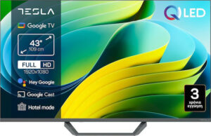 Tesla Smart Τηλεόραση 43" Full HD QLED Series 6 HDR (2026) Q43E665GFS