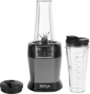 Ninja BN495EU Μπλέντερ για Smoothies 0.7lt 1000W Γκρι