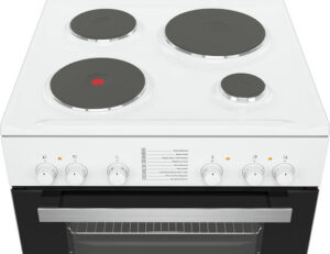 Pitsos PHA009020 Κουζίνα 66lt με Εμαγιέ Εστίες Π60εκ. Λευκή