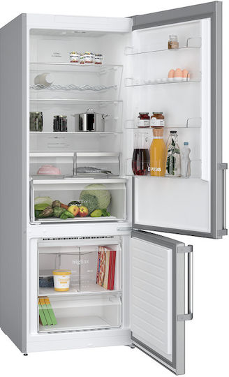 Pitsos PKNB56XLEP Ψυγειοκαταψύκτης 508lt NoFrost Υ193xΠ70xΒ80εκ. Inox - Image 4