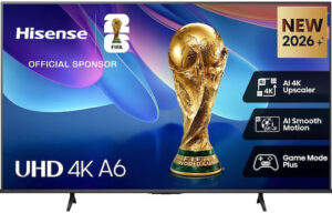 Hisense 43A6S Smart Τηλεόραση 43" 4K UHD LED A6S HDR (2026)