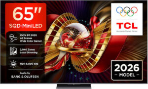 TCL 65C8L Smart Τηλεόραση 65" 4K UHD SQD-Mini LED C8L HDR (2026)