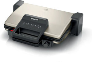 Bosch TCG3302 Τοστιέρα για 2 Τοστ 2000W Inox
