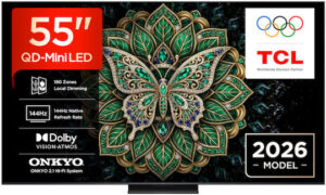 TCL 55C6K Pro Smart Τηλεόραση 55" 4K UHD QD-Mini LED C6K Pro HDR (2026)