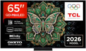 TCL 65C6K Pro Smart Τηλεόραση 65" 4K UHD QD-Mini LED C6K Pro HDR (2026)